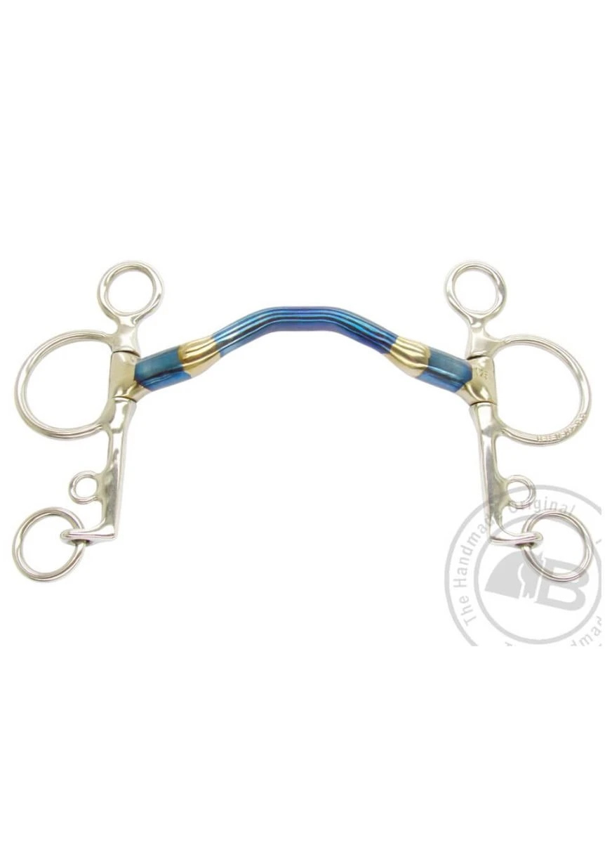 Bombers Pelham Happy Tongue Bit 3 Bombers Pelham Happy Tongue Bit