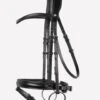 Montar Normandie Eco-Leather Dressage Bridle - Black 2 Montar Normandie Eco-Leather Dressage Bridle - Black -Equestrian Elegance normandie3