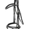 Schockemohle Tokyo F Select Bridle - Black/Cream 1 Schockemohle Tokyo F Select Bridle - Black/Cream -Equestrian Elegance schockemohle tokyo f select black 1rdy
