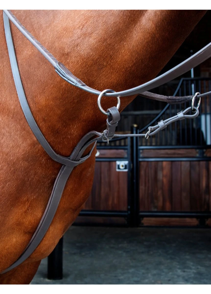 Shires Velociti RAPIDA Running Martingale - Havana 3 Shires Velociti RAPIDA Running Martingale - Havana